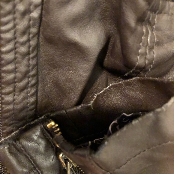 GUESS Cool Dark Brown Jacket - Picture 4 of 7